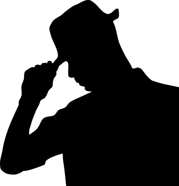 clipart man in hat - photo #6