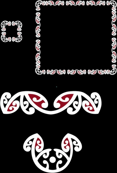 Maori Designs And Patterns. Free vector Vector misc Maori
