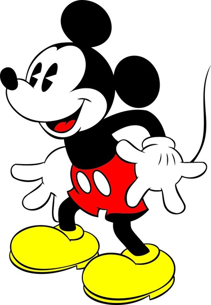 mickey mouse clipart vector - photo #30