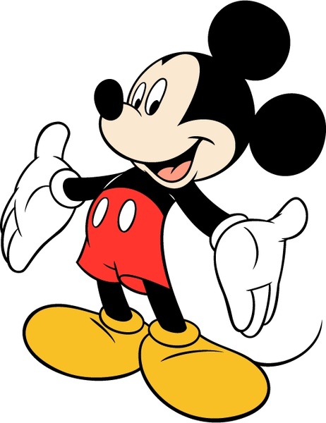 mickey mouse clipart vector - photo #6