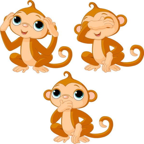 monkey vector illustration free download