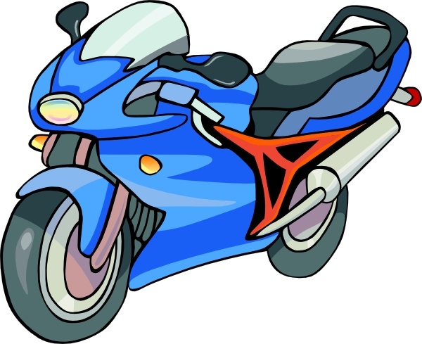 motorcycle clip art free download - photo #3