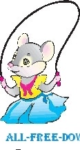 mouse jumping rope