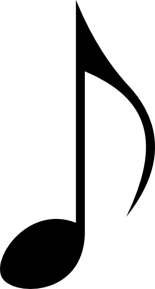 clip art of a music note - photo #6