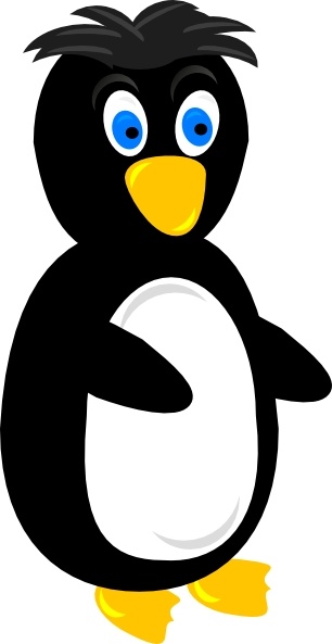 happy new year penguin clip art - photo #33