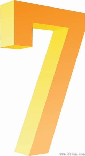 number seven icon