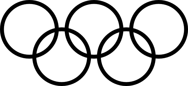 olympic rings clip art - photo #24