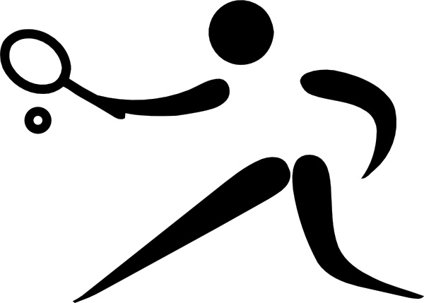 Los pictogramas de Deportes Olímpicos Deportes Olímpicos Jeu De Paume Pictograma clipart