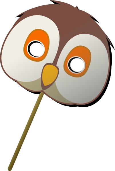 vector clip art owls-#47