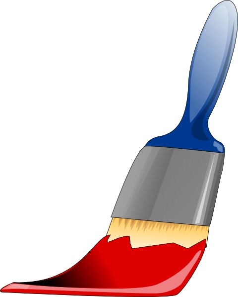 free clipart images paint brush - photo #4
