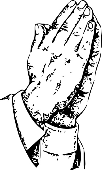 clipart image praying hands - photo #32