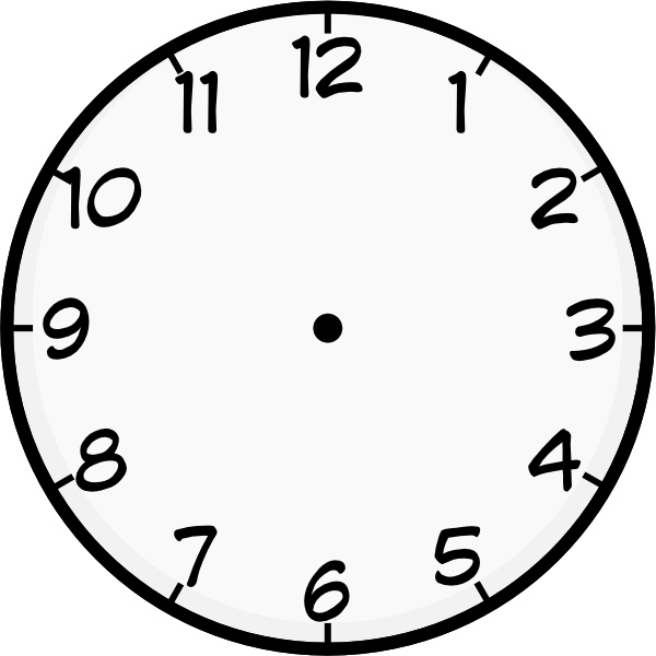 free clipart images clock face - photo #1