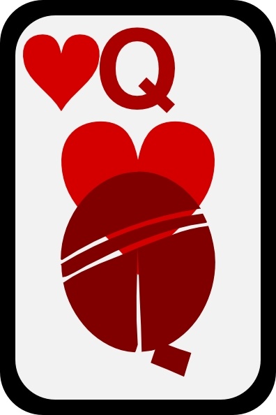 clipart queen of hearts - photo #7
