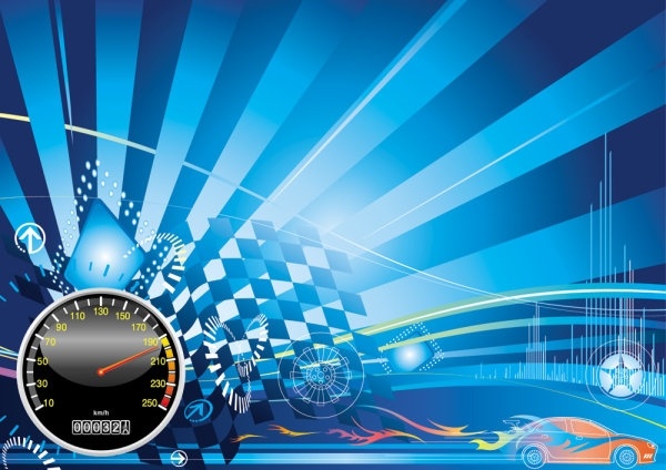 Auto Racing Website Graphics Free on Free Vector    Vector Background    Racing Theme Background Pattern