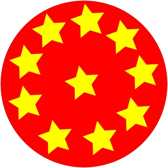 star circle clipart