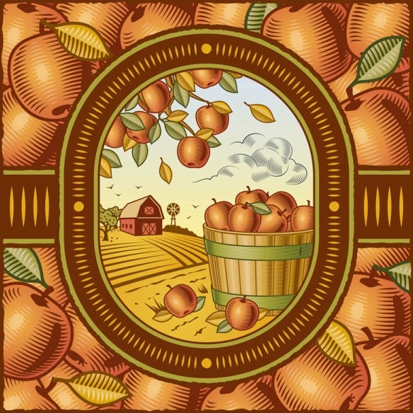 clipart apple harvest - photo #6