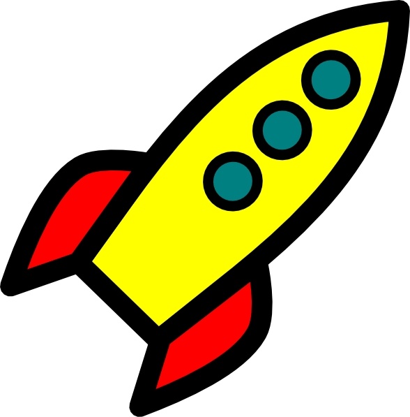 free cartoon rocket ship clip art - photo #17