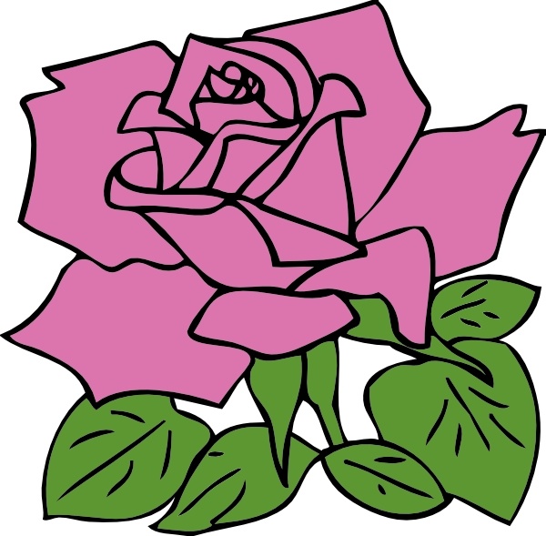 rose clip art free download - photo #37