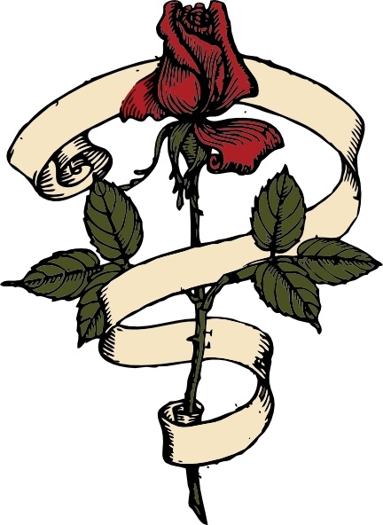Free vector Vector clip art Rose Scroll clip art. File size: 0.33 MB