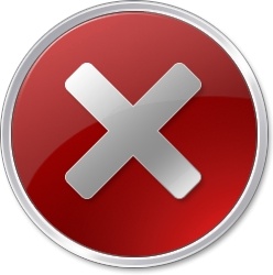 Round red X sign Free icon in format for free download 59.24KB