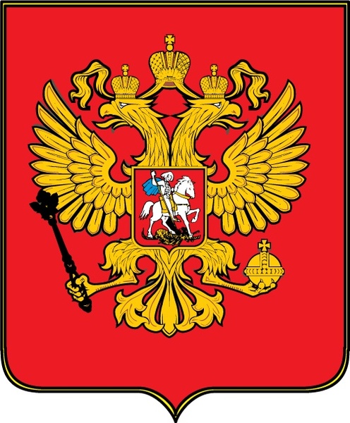 Russian federation emblem Free vector in Adobe Illustrator ai ( .ai