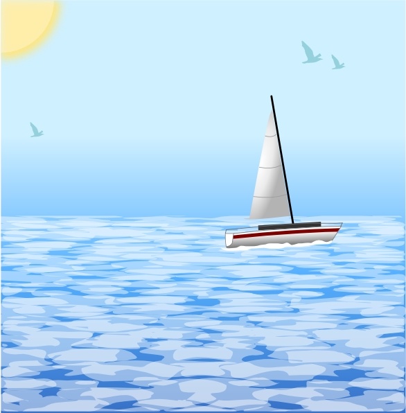 Sea Boat Clip Art Free