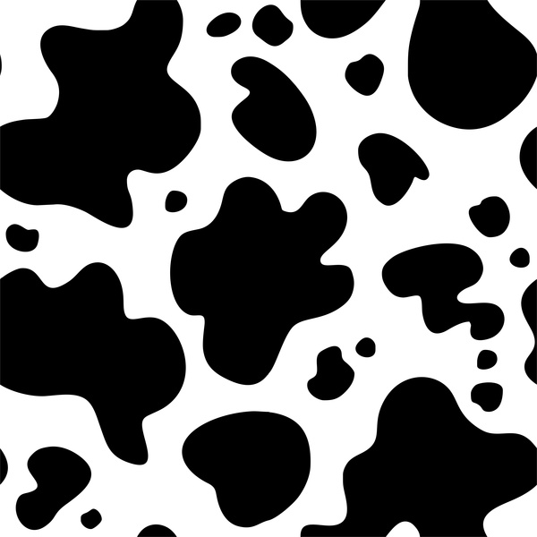 cow pattern clipart - photo #3