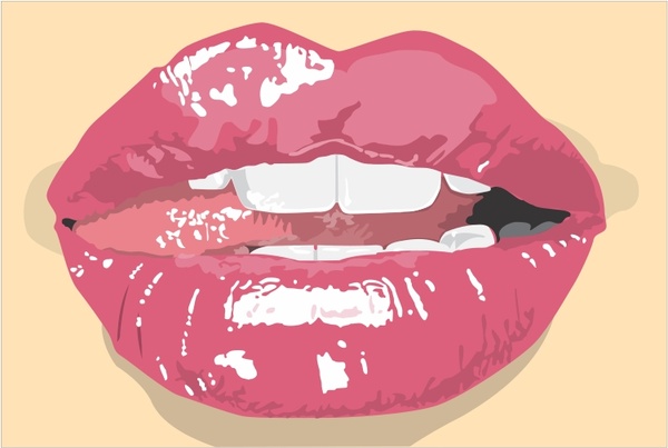 Sexy Mouth Free Vector In Open Office Drawing Svg Svg Vector Illustration Graphic Art