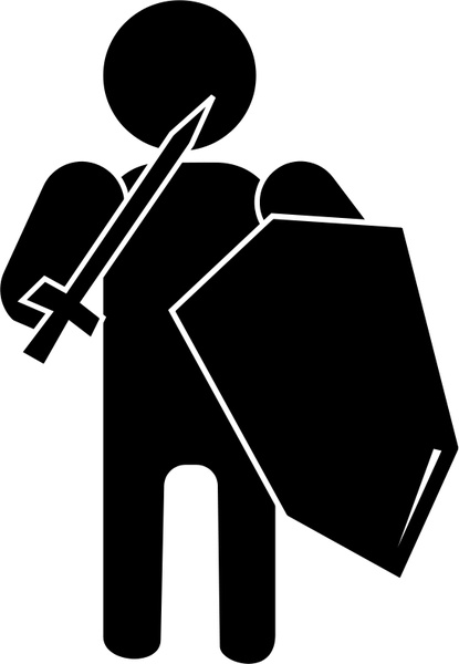 free soldier clipart. Silhouette Soldier. Preview
