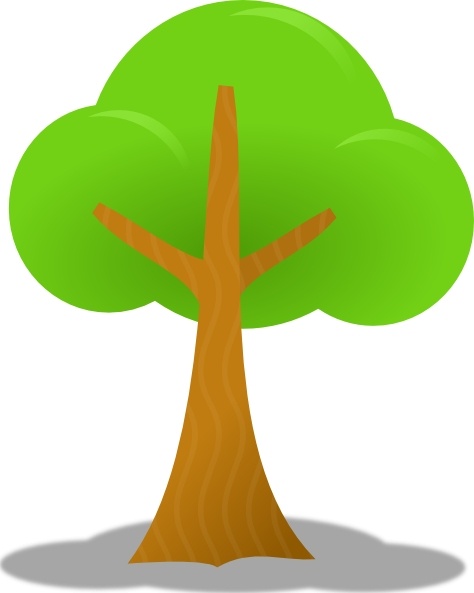 simple house clipart. Simple Tree clip art. Preview