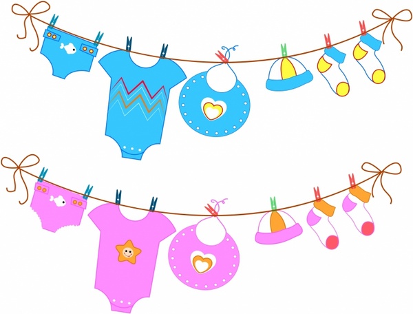 baby clothes clipart free - photo #5