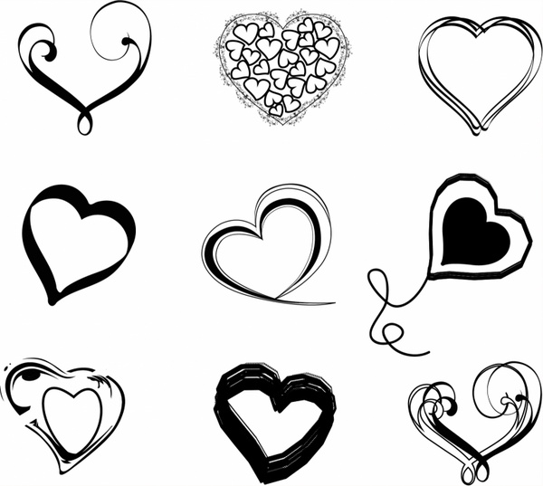heart clipart vector free download - photo #30