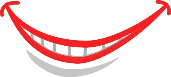 clipart smile with teeth - photo #11
