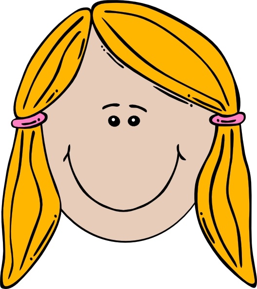 clipart girl smiling - photo #2