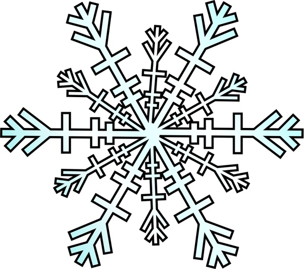 office clipart snowflake - photo #5