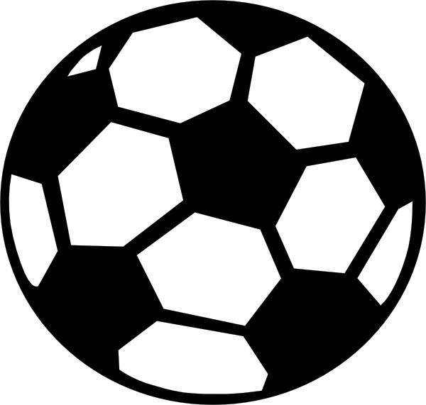 free clipart images of soccer balls - photo #16