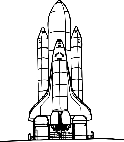 clipart space shuttle - photo #10