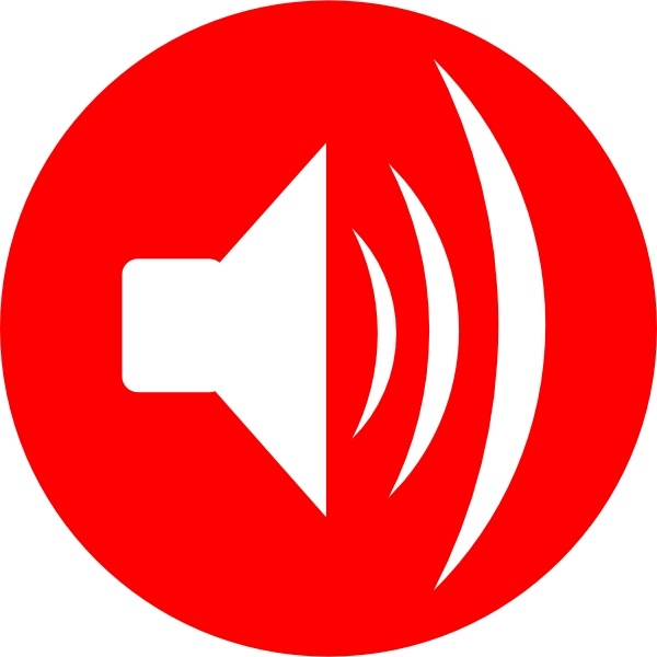 free clipart speaker icon - photo #1