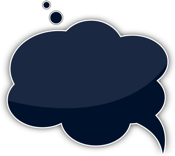 Bubble on Speech Bubble Vector Clip Art   Free Vector For Free Download
