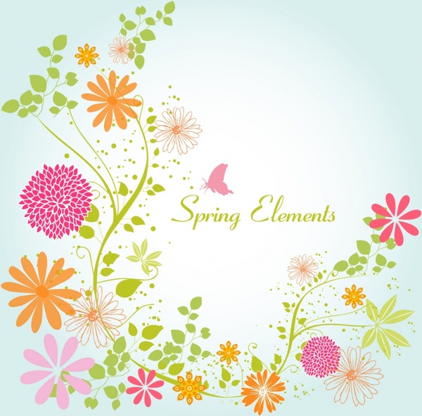Spring flowers clip art free vector download (215,710 Free vector) for