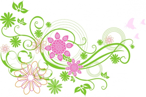 free clipart flowers vector - photo #17