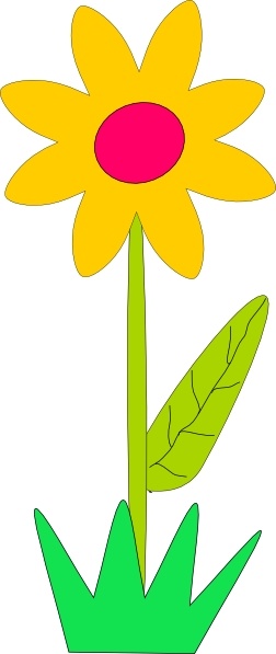 Flower Picture  on Spring Flower Clip Art Vector Clip Art   Free Vector For Free Download