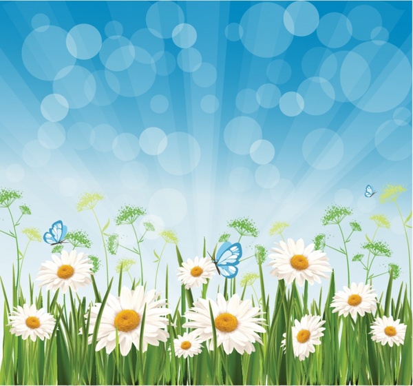 free spring clipart backgrounds - photo #7
