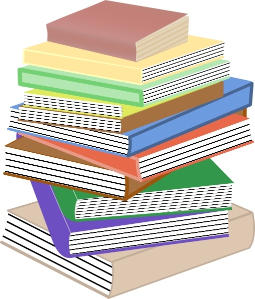 clip art book stack. Stack Of Books, Taller clip