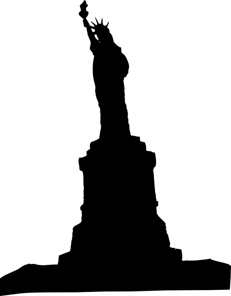 statue of liberty face drawing. Statue Of Liberty clip art