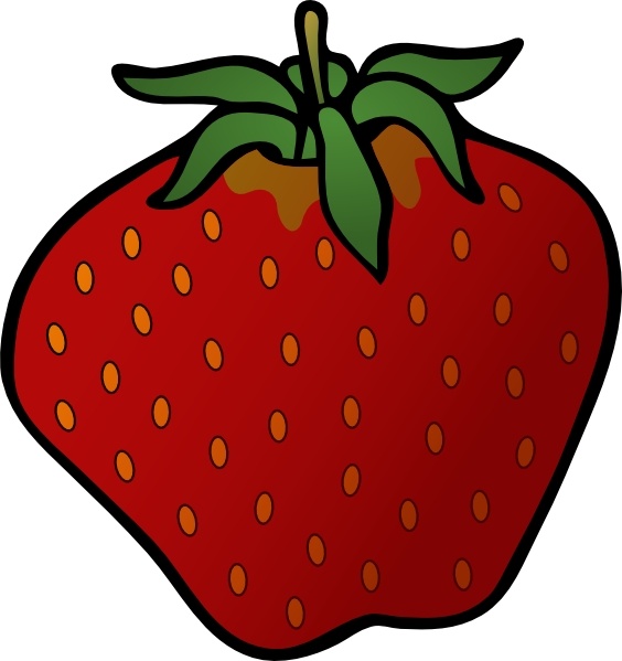 strawberry clipart vector - photo #14