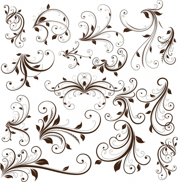 Free Image Vector on Element Vector Graphic Vector Floral   Free Vector For Free Download