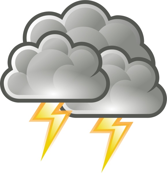 Free Download Vector Graphic on Tango Weather Storm Vector Clip Art   Free Vector For Free Download