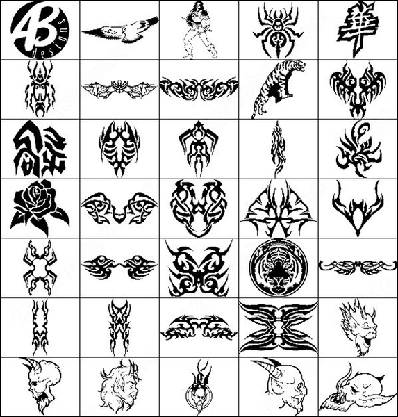 Angel Of Death Tattoo Designs