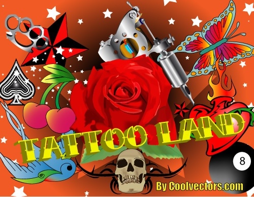 Tattoo Vectors Pack Preview